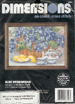 Blue Hydrangea Dimensions 6654